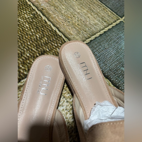 Musshoe Beige Suede Slip-On Loafers - Picture 7 of 7